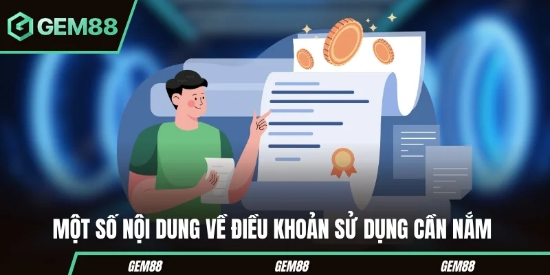 Một số nội dung về điều khoản sử dụng cần nắm