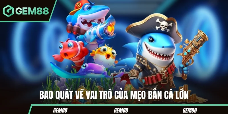 Mẹo Bắn Cá Lớn - Bí Quyết Chinh Phục Thế Giới Đại Dương Bao quát về vai trò của mẹo bắn cá lớn