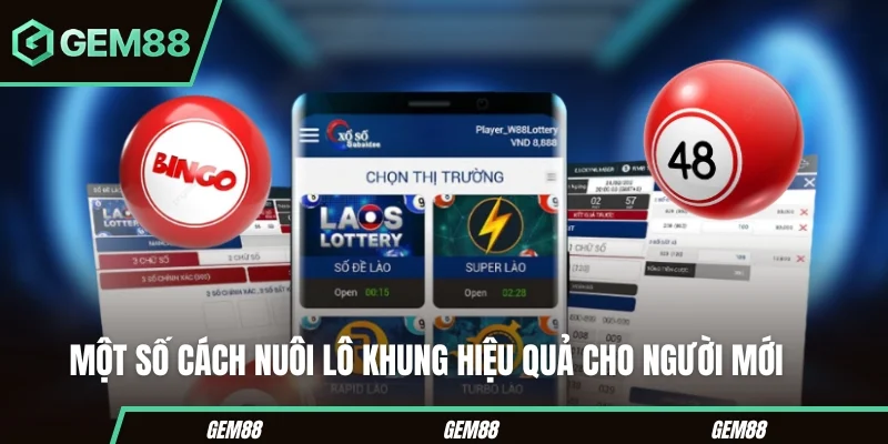 Mẹo Nuôi Lô Khung – Bí Kíp Soi Cầu Hiệu Quả Tại Gem88 Một số cách nuôi lô khung hiệu quả cho người mới